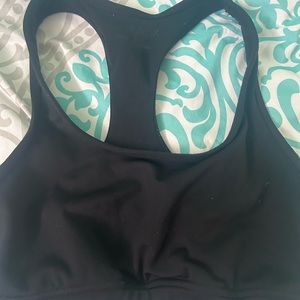 Black Sports Bra